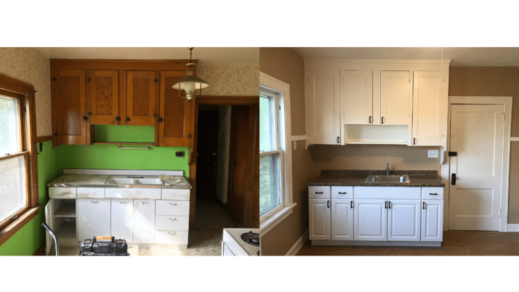 Rental Rehab For Less Than 3 000 Before And After Not Waiting